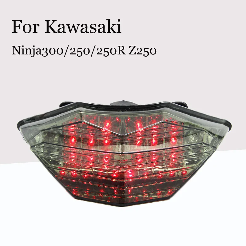 

For Kawasaki Ninja300/250/250R Z250 Motorcycle Modified Brake Tail Light Turn Signal Modification Accessories