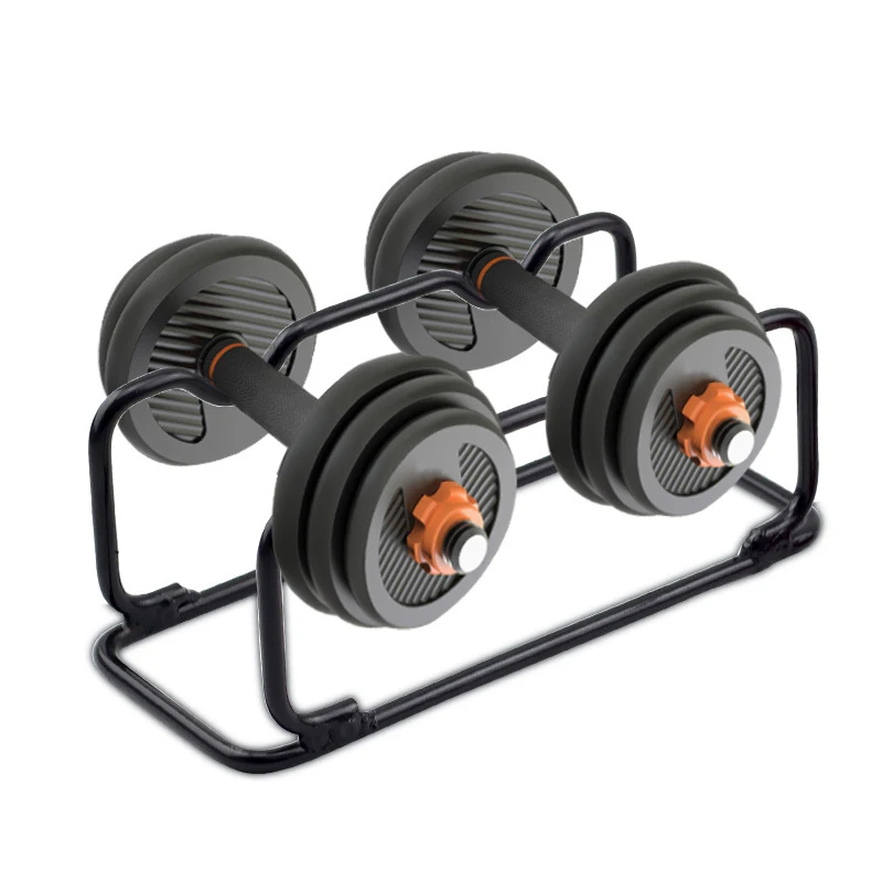 Держатель для гирь Dumbbell Weight Lifting Rack Holder Storage из нержавеющей стали, стабильный, прочный, на подставке для пола, аксессуар для домашнего и залового тренажерного зала.