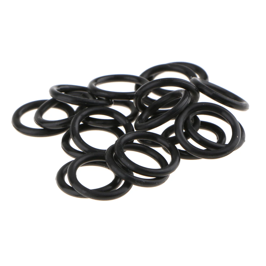 

20 PACKS Replacement Twin Cam Oil Drain Plug O-Rings Rubber for Harley ATV