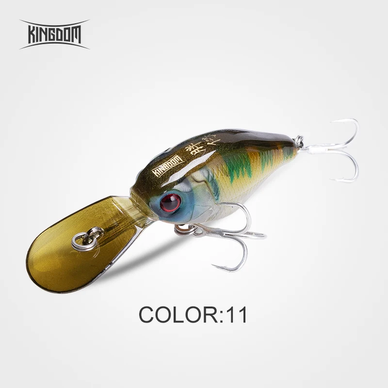 5316-11 Kingdom Fishing Приманка Crankbait Isca искусственная Jerakbait медленное погружение 50 мм 5 г Воблер для мелкой рыбы форель, щука модель приманки 5316 - Цвет: 5316-11