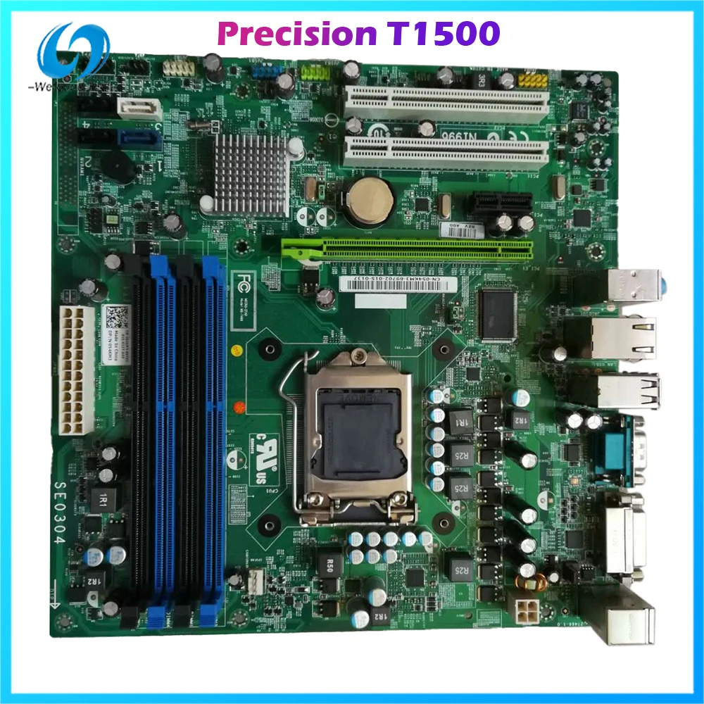 Оригинальная материнская плата для рабочей станции DELL Precision T1500 H57 1156 0XC7MM 54KM3 SE0304