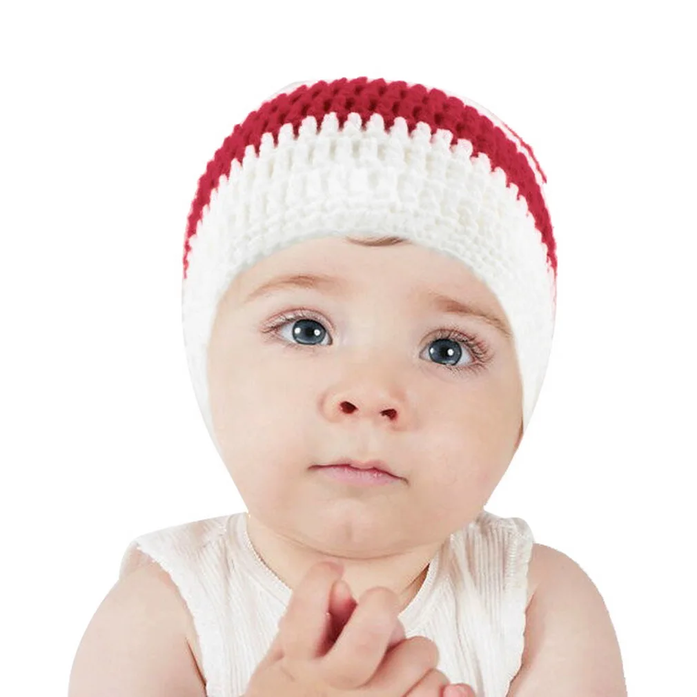 

Baby Girl Boy Christmas Hat Crochet Knit Photo Photography Prop Hat Cap Christmas Decoration