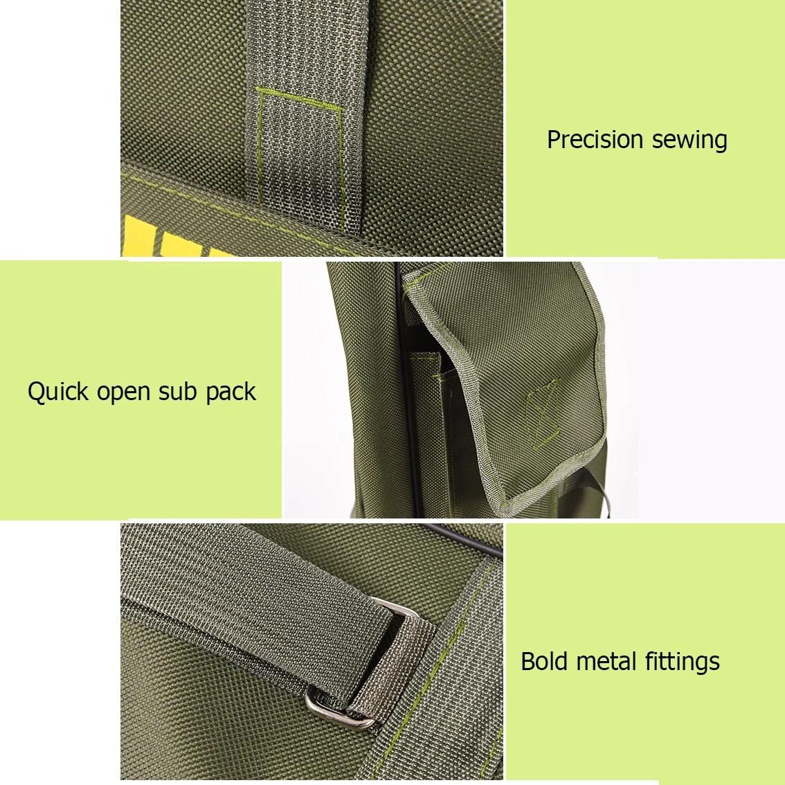 

Fishing Rod Carrier Portable Oxford Cloth Storage Bag Canvas Fishing Rod Gears Case Organizer Foldable100cm/150cm ED-shi