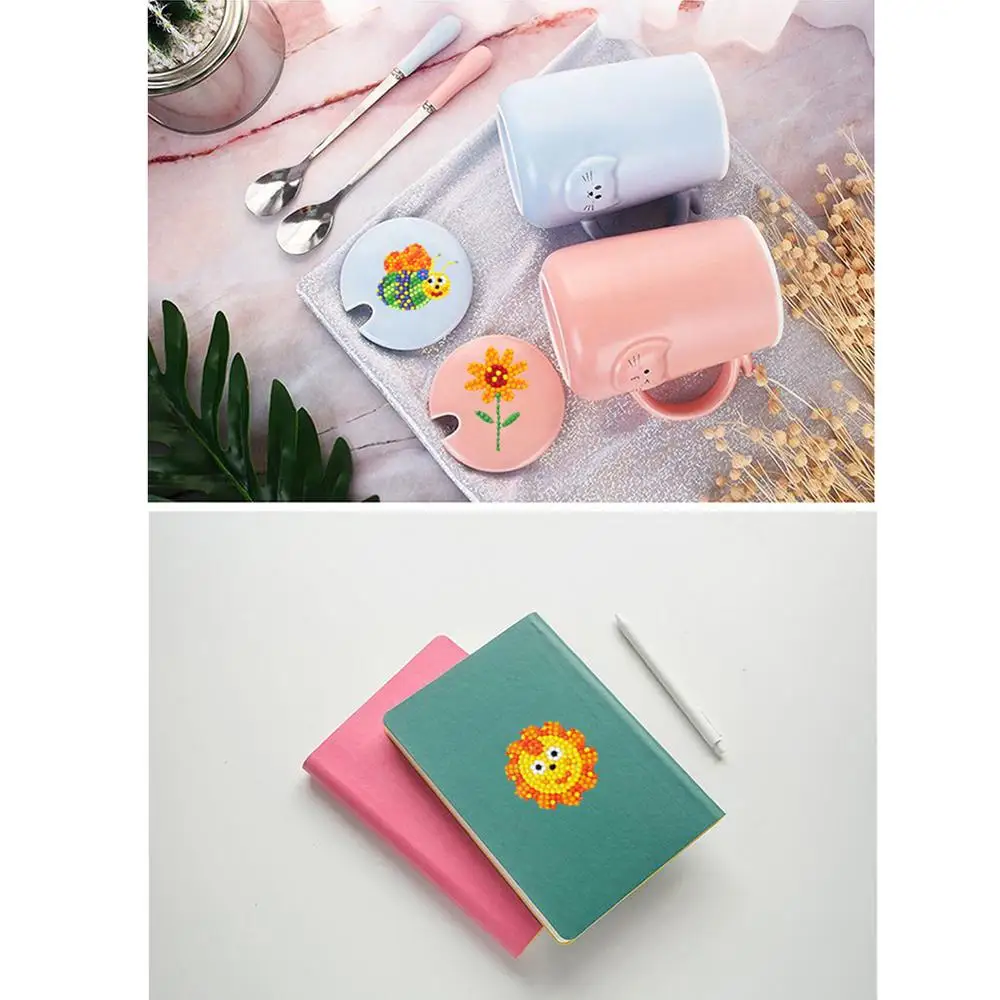 Легко алмазные наборы для рисования детей 5D DIY краски по номерам ручная работа