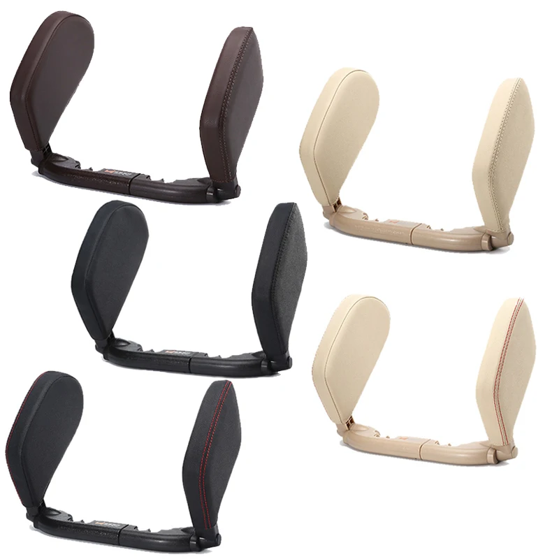 Подушка для шеи из пены с эффектом памяти подушка автомобиля/Кожаная круглое