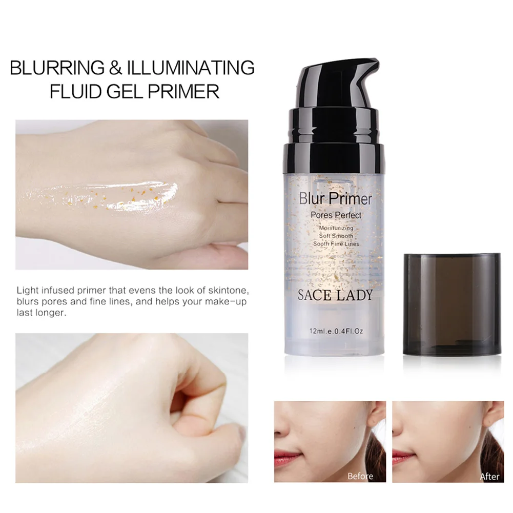 Newly SACE LADY Blur Primer Makeup Base Face Oil Control Matte Make Up Conceal Pores Foundation CLA88 | Красота и здоровье