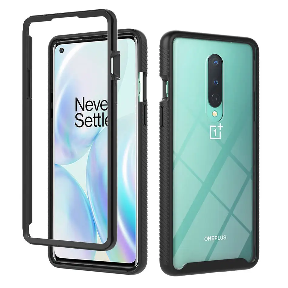 

for Oneplus Nord N10 5G Shockproof Case For Oneplus 8 Pro Nord N100 Transparent Bumper Cover One Plus 8 Nord N 10 100 Back Case