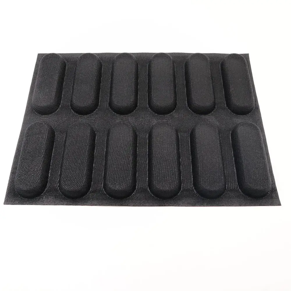 Силиконовая форма для выпечки хот догов Bluedrop детский сэндвич лист выпекания Eclair 5