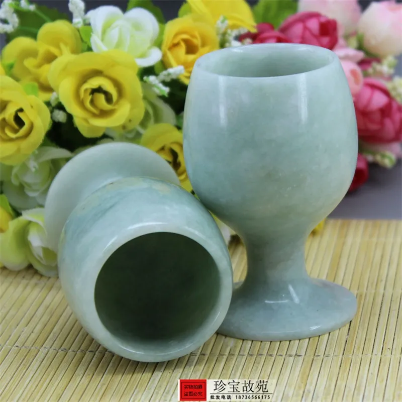 Китайская Нефритовая коллекция античных нефритовых украшений нефритовые бокалы