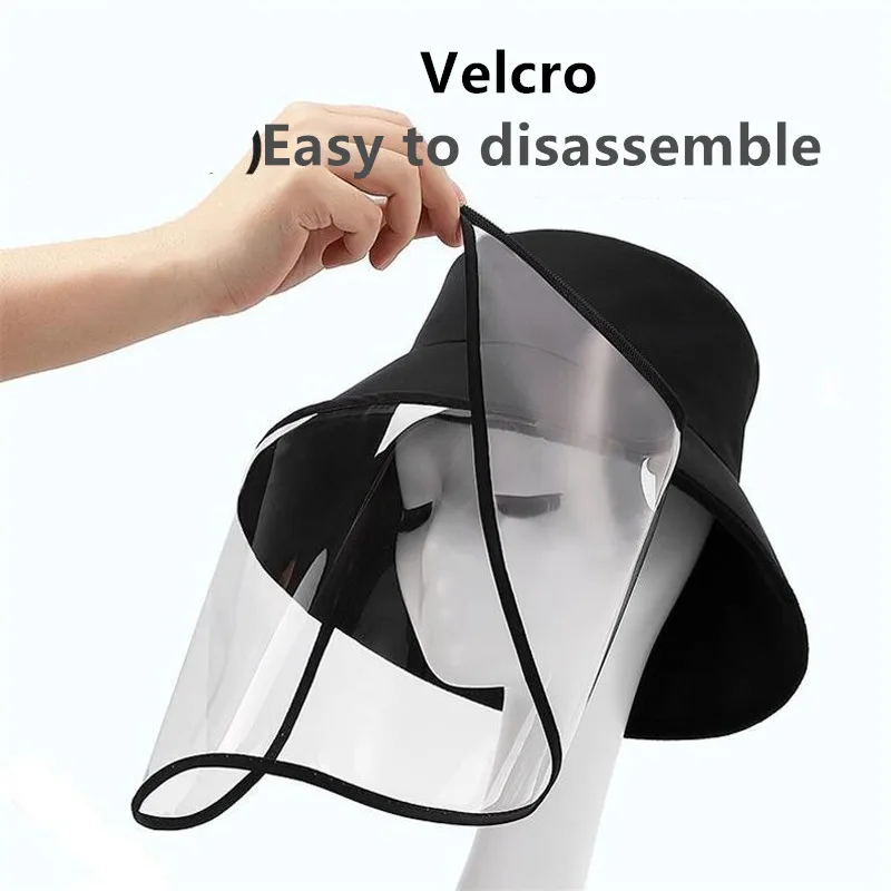 Anti-dust Fisherman Hat Mask Protective Cap Outdoor Windproof Sandproof Splash Sports Fishing With Gas Unisex | Тематическая одежда