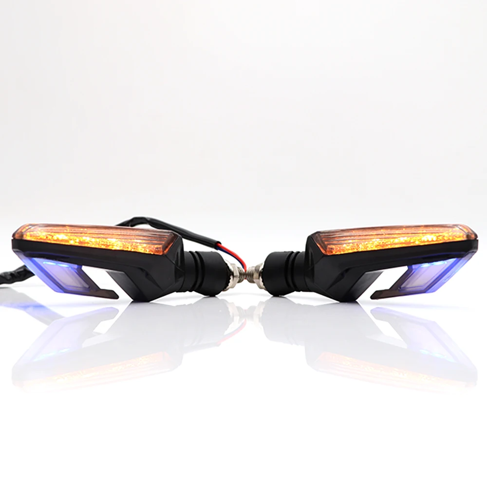 

2x Universal 12v Motorcycle LED Turn Signal Lamp Blinker Indicator Lights Motorbike Custom For Honda Yamaha Kawasaki Suzuki