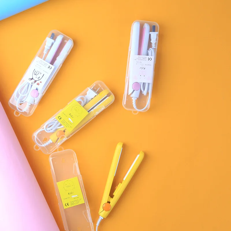 Портативный выпрямитель для волос 2 в 1 щипцы завивки постоянной температуры