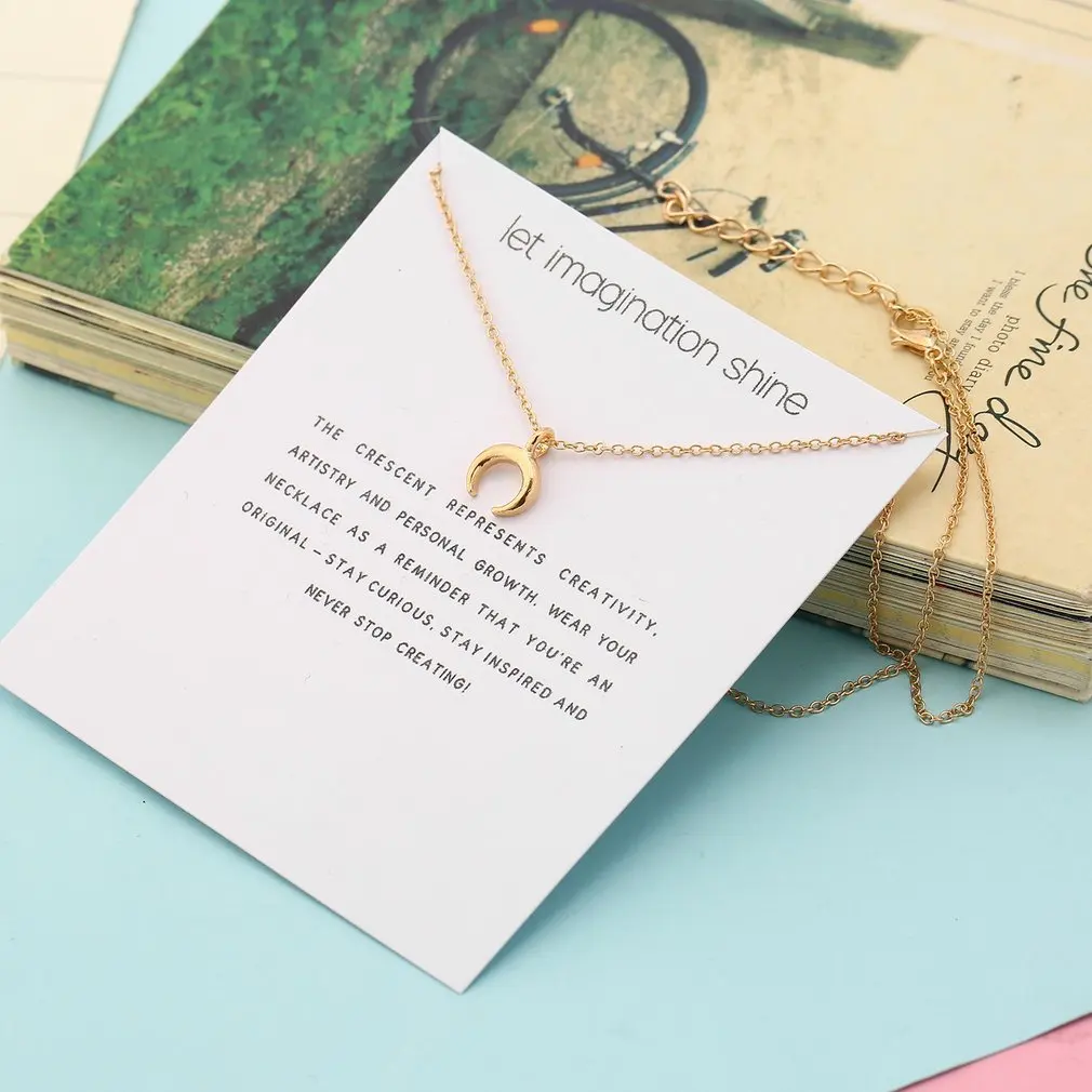 Бижутерия амулет рога в форме сплава подвеска области ключицы Короткое женское