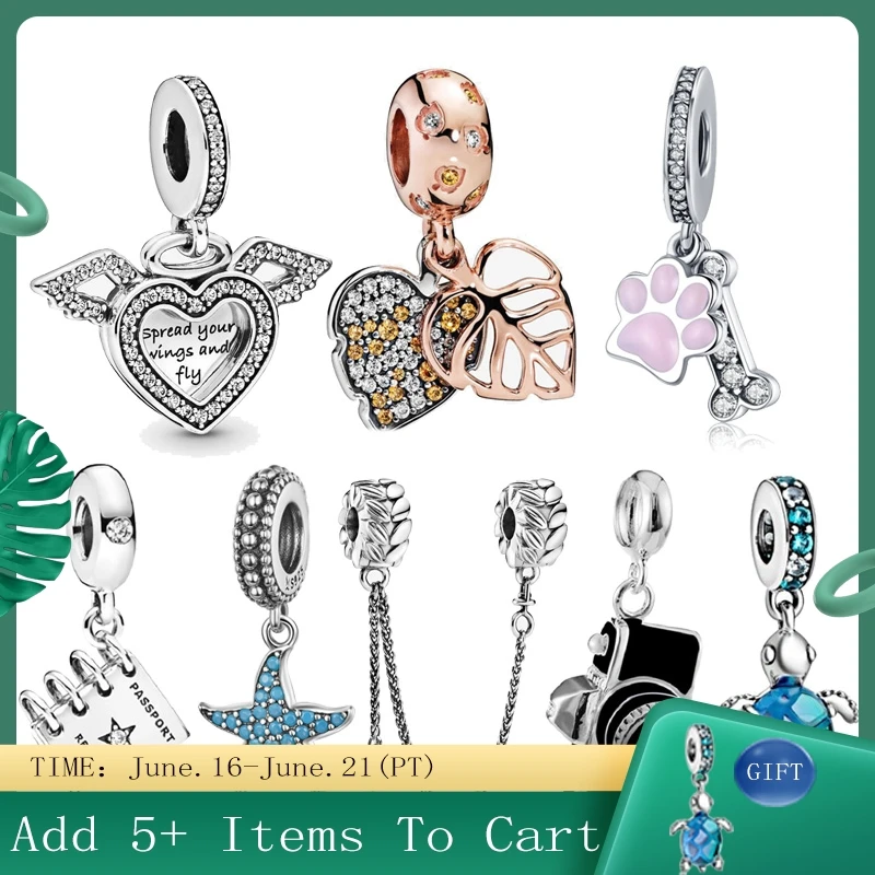 Женский браслет из серебра 925 пробы с разноцветным драконом 3 мм|Бусины| |