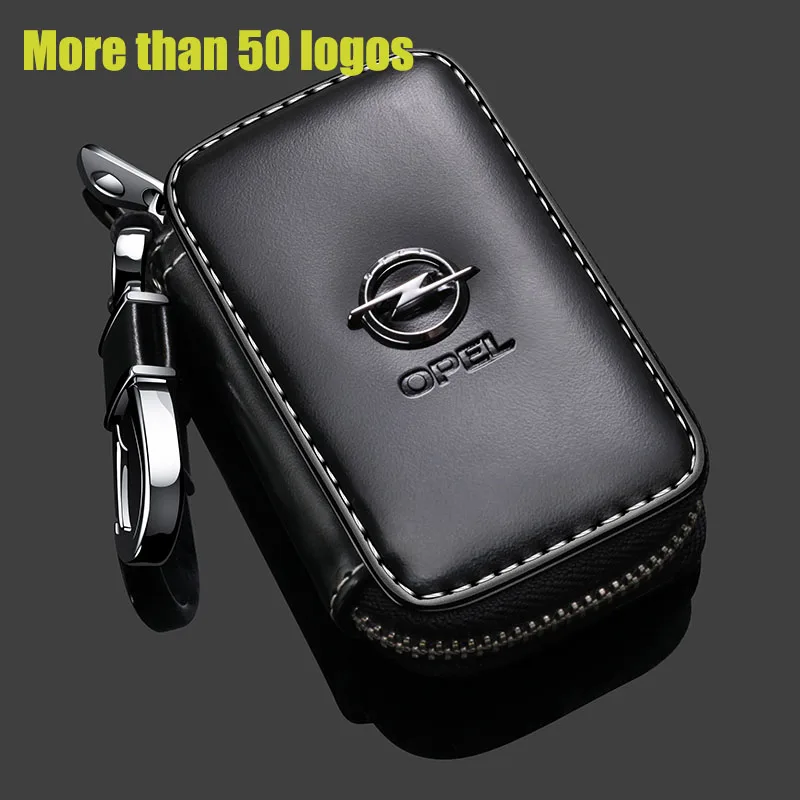 Кожаный чехол для ключей Opel Volvo Suzuki mazda ford Cadillac CHEVRDLET Автомобильный Брелок кошелек
