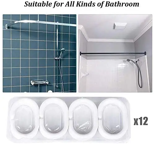 

Raining Cats and Dogs Shower Curtain Funny Kids Cartoon Cute Animal Hilarious Pets Playing Water Hooks Waterproof