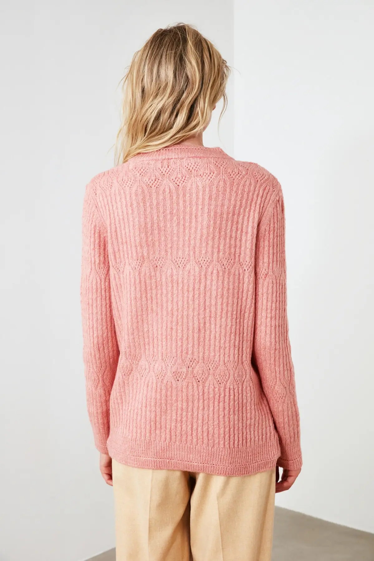 

Trendyol Bike Collar Knitwear Sweater TWOAW21KZ0453