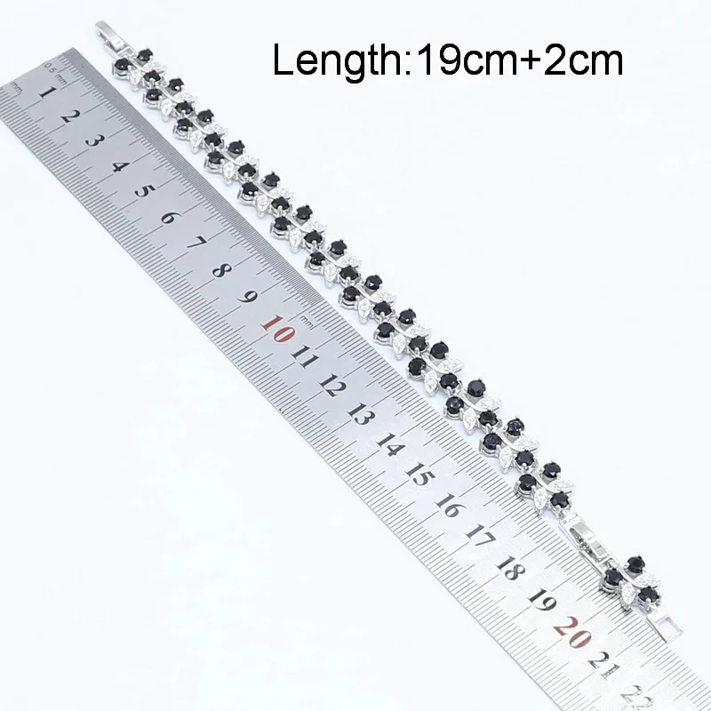 Комплект из колье серёг кольца и браслета серебристого цвета|Ювелирные наборы