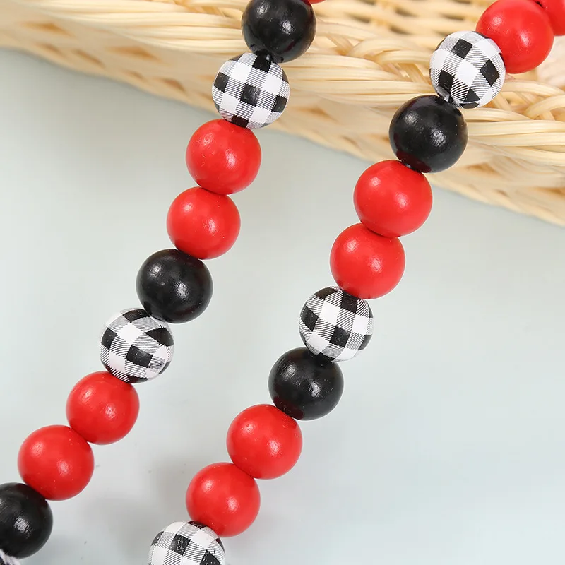 Новинка рождественские подвесные бусины из бисера шпагат кисточка креативные