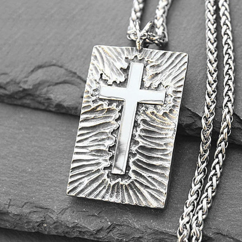 Мужская цепочка с подвеской в виде черепа Креста смерти | Украшения и аксессуары