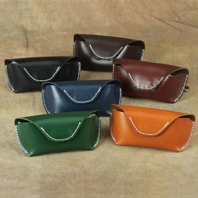 LD Натуральная Воловья кожа солнцезащитные очки чехол коробка сумка подарок для