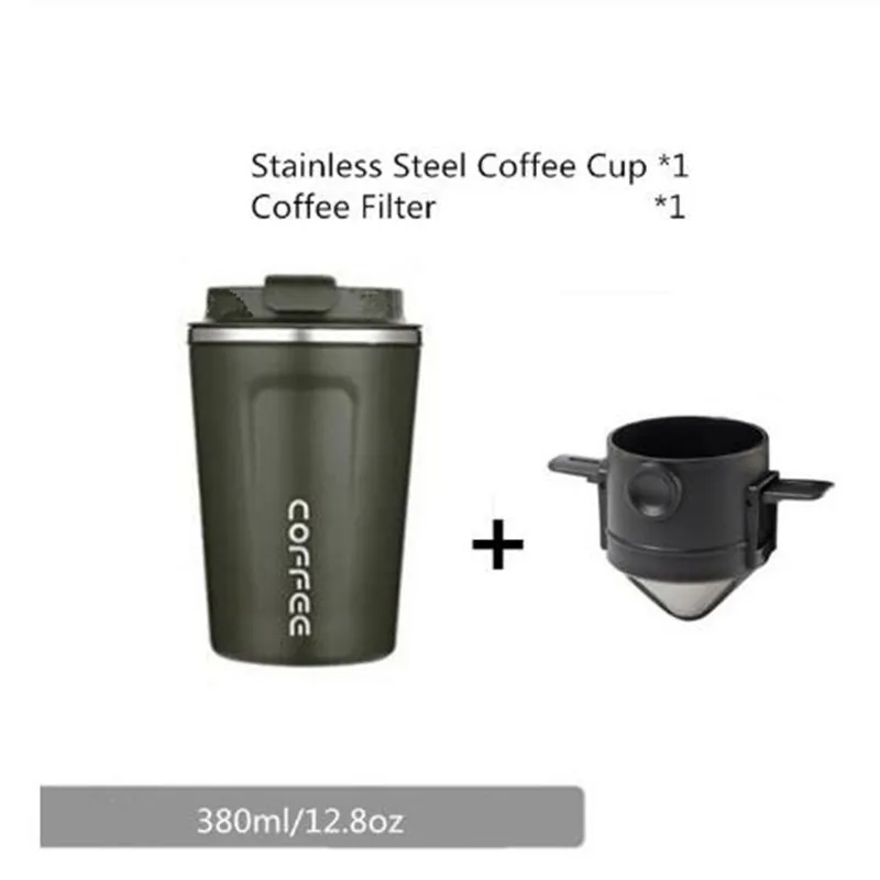

Reusable Coffee Filter Portable Coffee Travel Mug Hand-made Coffee Dripper Tea Cup Set Coffee Pot Coffeeware