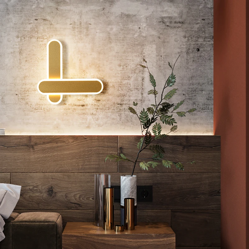 Современные минималистичные Настенные светильники для гостиной спальни