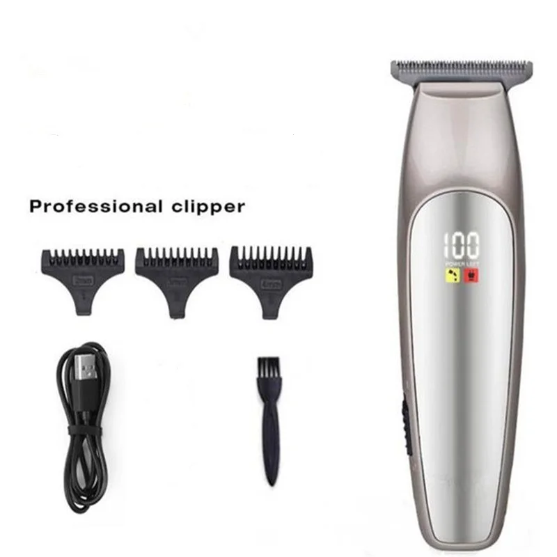 Электрический T лезвие 0 1 мм контур выцветания триммер человек волосы и рисунком