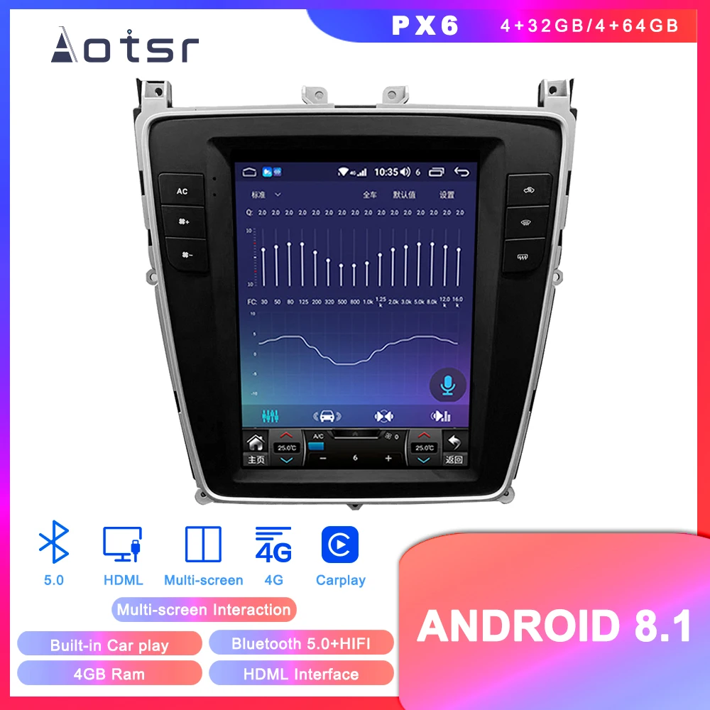 Android 8 1 Tesla стиль gps навигация для Bentley Континентальный 2012 2019 Авто Радио стерео