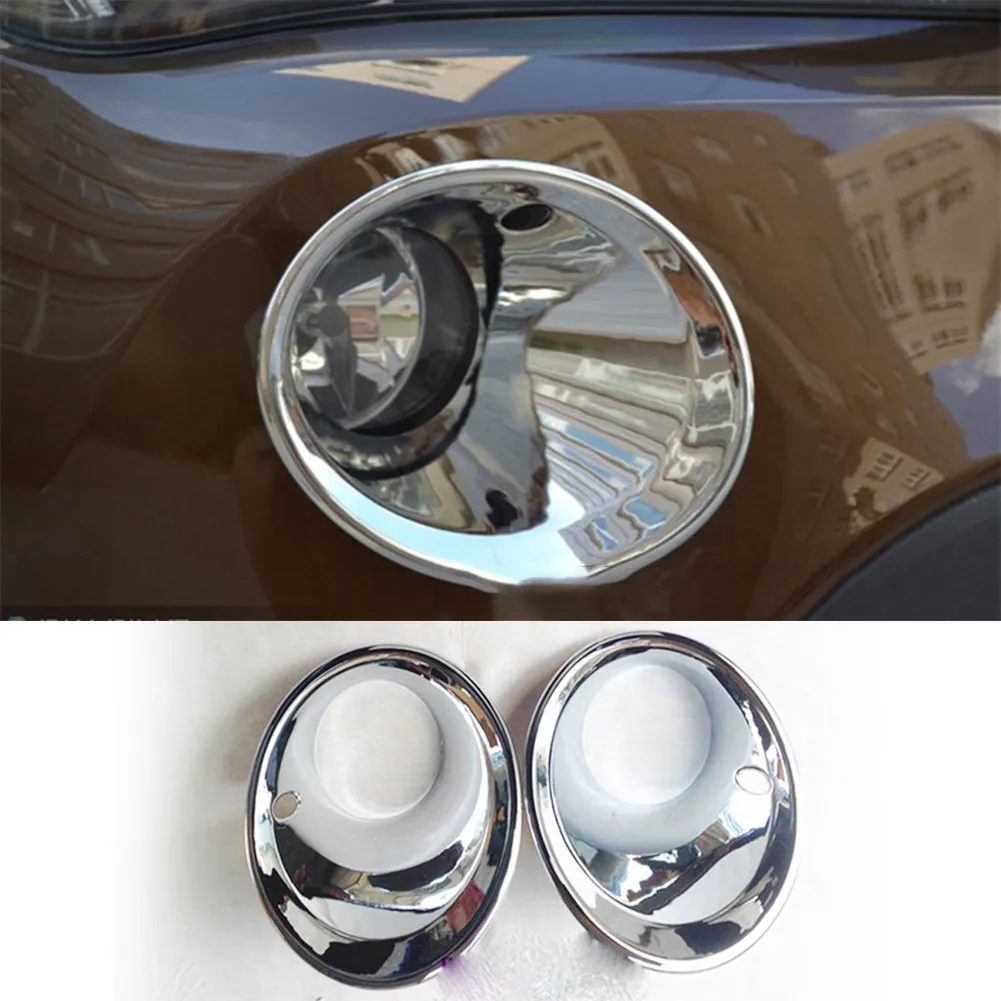 

For BMW 2009-2012 X1 Chrome Front Fog Light Lamp Cover Trim Foglight Accessories High Quality Accessory