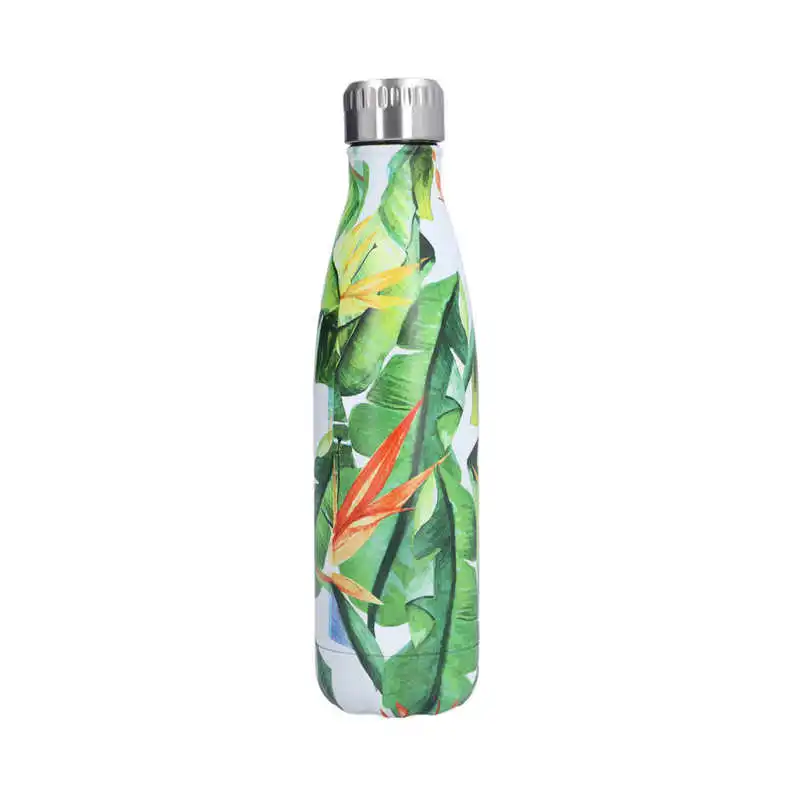 

Stainless Steel Vacuum Bottle Vacuum Bottle Stainless Steel Double Wall Leaking Proof Cola Shape Water Bottle for Outdoor Sports