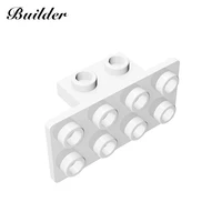 little builder building blocks technological parts 1x2 2x4 bracket moc educational toy for children compatible brick 93274 10pcs