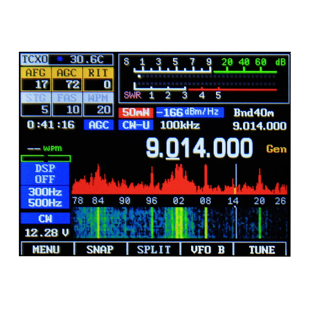Последние 10-15 Вт RS-918 SSB HF SDR HAM трансивер передачи мощности TX 0 5-30 МГц Мобильный