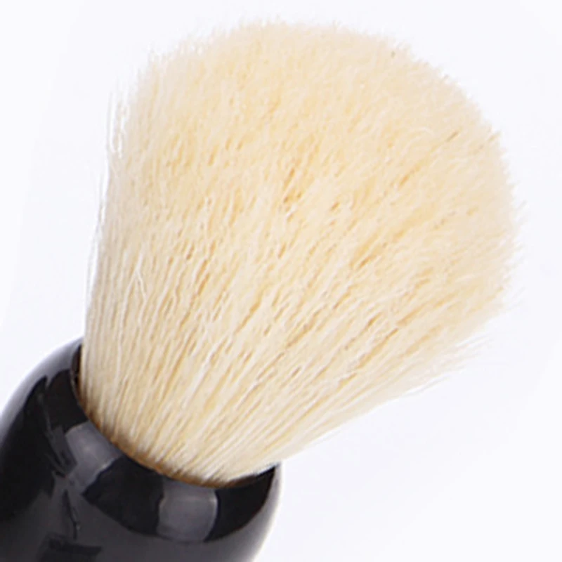 

5 in 1 Black Shave Stand +Bristle Brush & Bowl +Safety Razor +Blades Travel Set for Men