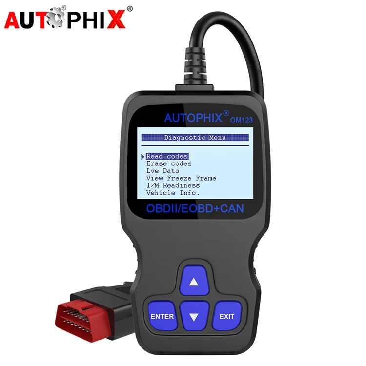 OM123 OBD2 сканер автомобильный диагностический инструмент OBD 2 Автомобильный ODB