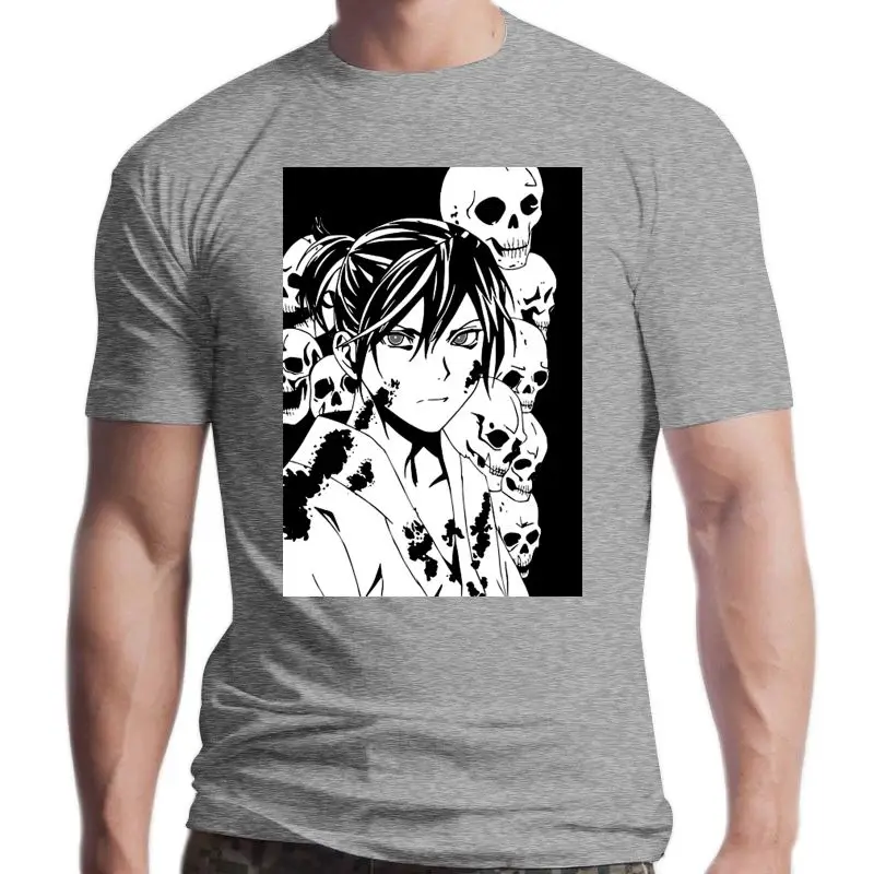 

New Printed Men T Shirt Cotton tShirt O-Neck Short-Sleeve 2021 Style Yato God of Calamity Noragami Women T-Shirt