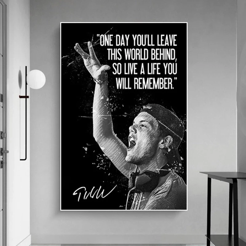 Картины с изображением рок Электронная музыкальная звезда Avicii высокое