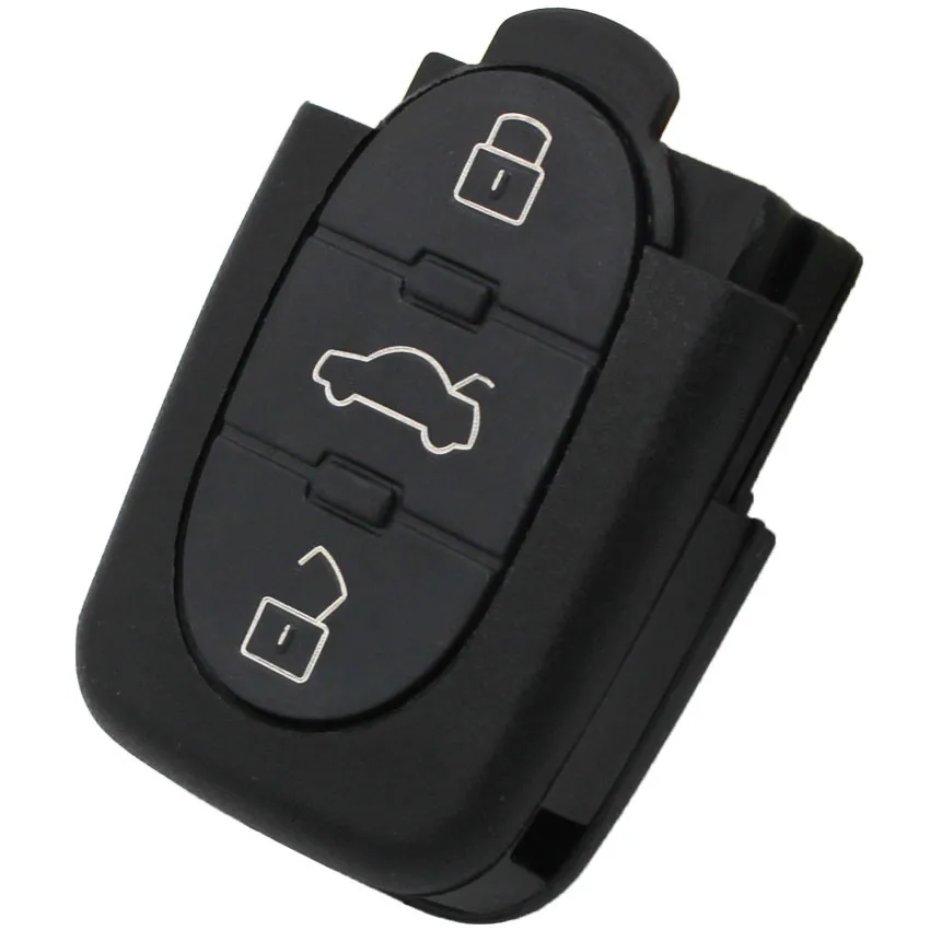 4D0837231K для Audi A6 TT Новый 3 кнопочный флип ключ дистанционный брелок 433 92 МГц 4D0 837 231