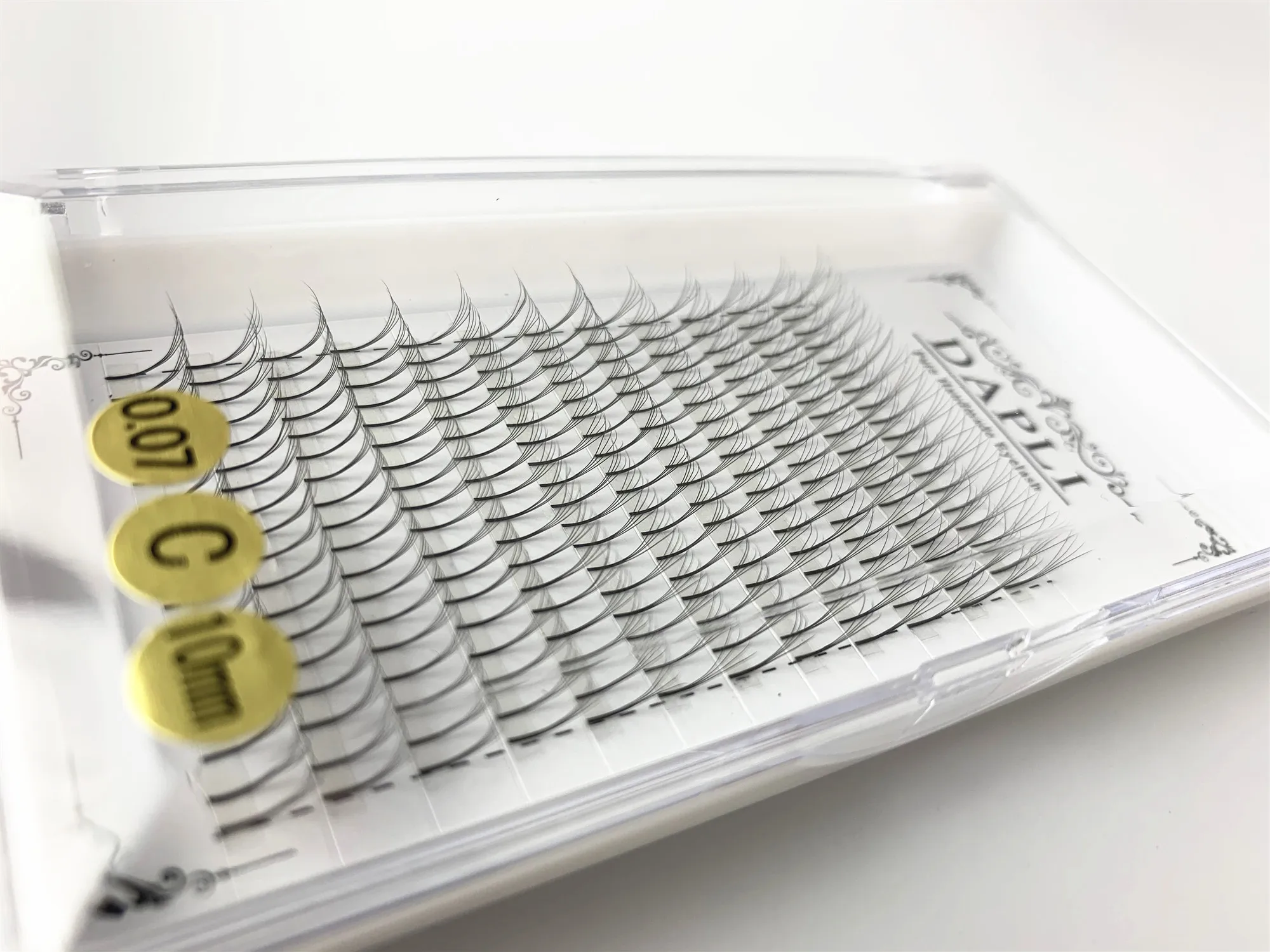 Предварительно сделанные объемные ресницы Fans3D 6D вееры для наращивания