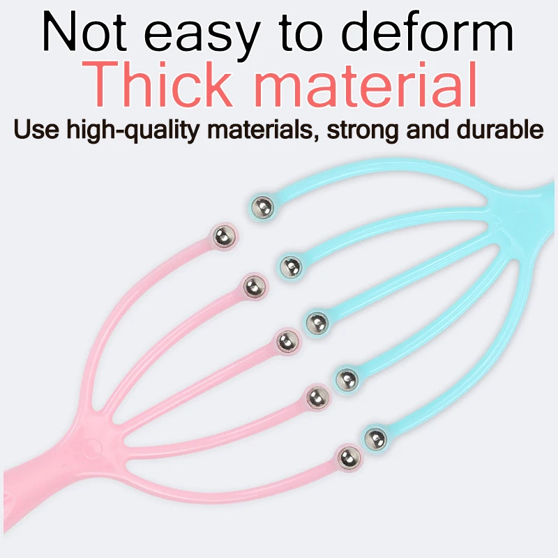 Массажная Расческа с пятью когтями массажер шариковой головкой японский и