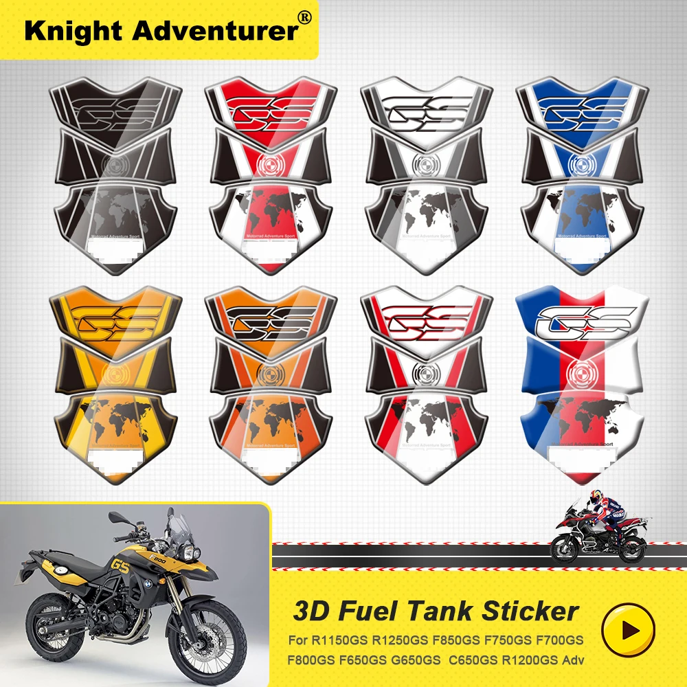 Motorcycle 3D Fuel Tank Pad Protective Stickers Decals For BMW F700GS 2012-2015 F650GS F800GS 2008-2012 f 700 650 800 gs
