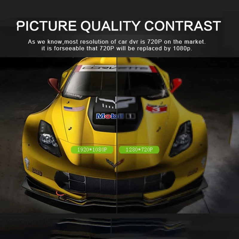 Автомобильный видеорегистратор JUEFAN a119 full HD 1080P Novatek 96655, Автомобильный видеорегистратор, 170 градусов, 6 линз, WDR, супер ночное видение, видеорегистратор