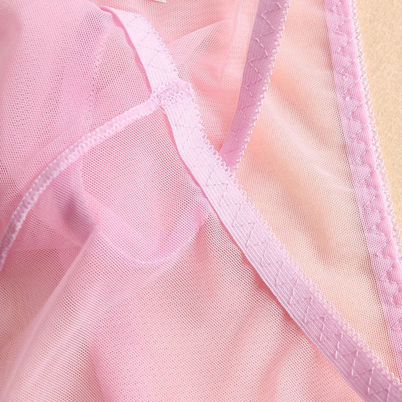 Женские прозрачные трусики ультратонкое нижнее белье для женщин кружевные