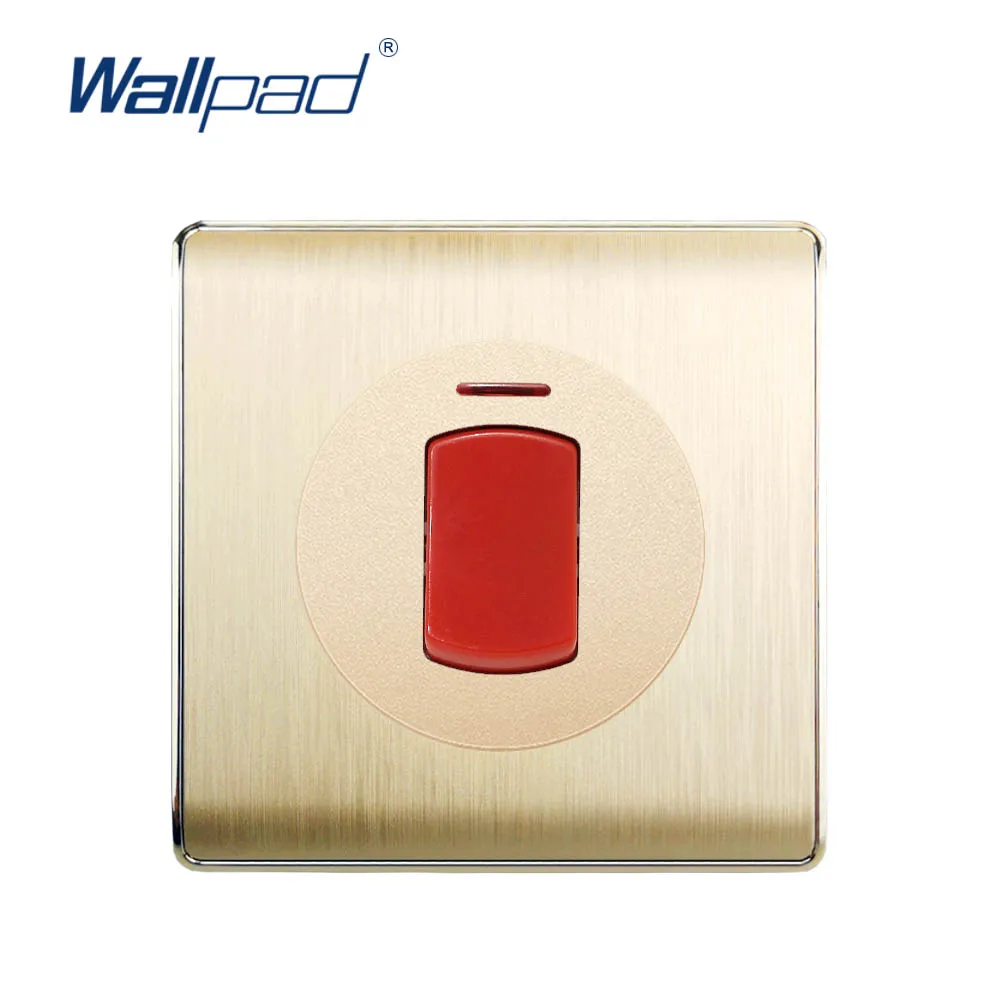 Wallpad Новое поступление 20A водонагреватель Американская классификация проводов 2р