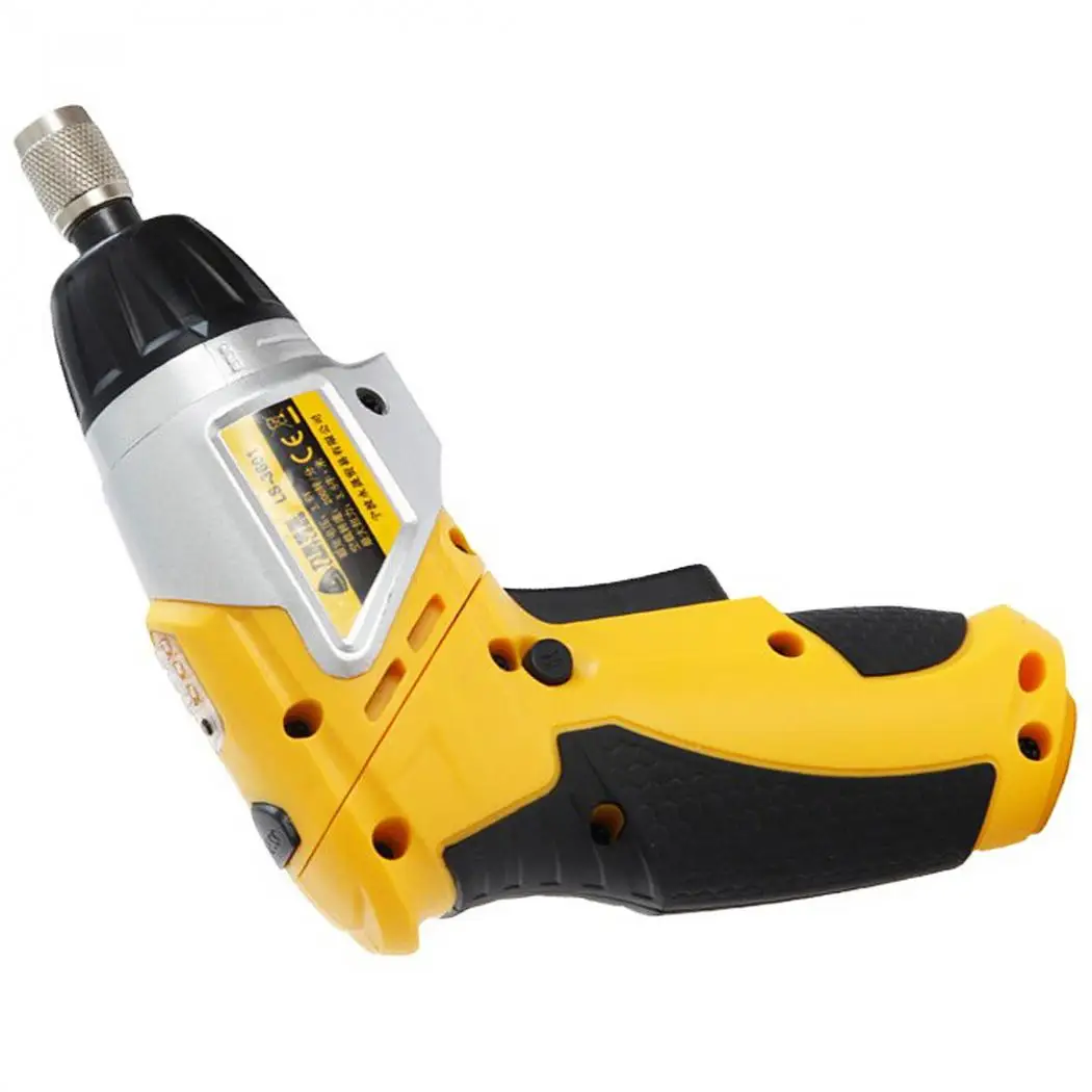 

3.6V Rechargeable Lithium Battery Electric Screwdrivers Kit 90 Degree Rotary with USB Plug Cable Household Electric Drill