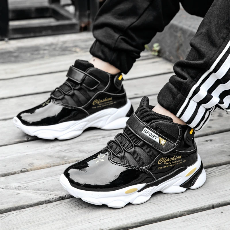 Детская Баскетбольная обувь 1 кроссовки в стиле ретро 11 + для мальчиков и девочек