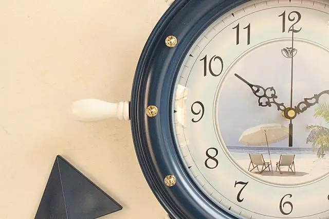 Настенные часы GG50gz кухонные современные круглые для детской комнаты черного