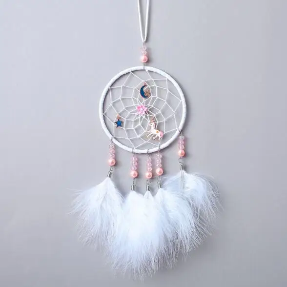 Новый Ночной светильник с единорогом Ловец снов декоративная лампа подвесной