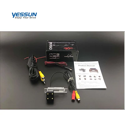 RC8379 fullsets Yessun камера номерного знака для Renault Kadjar~ Автомобильная камера заднего вида помощь при парковке - Название цвета: RC8379 fullsets