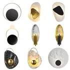 Светодиодный настенный светильник для гостиной, прикроватный светильник для ванной, зеркала, лестницы, коридора, фоновое украшение для стены, современное бра, внутреннее освещение